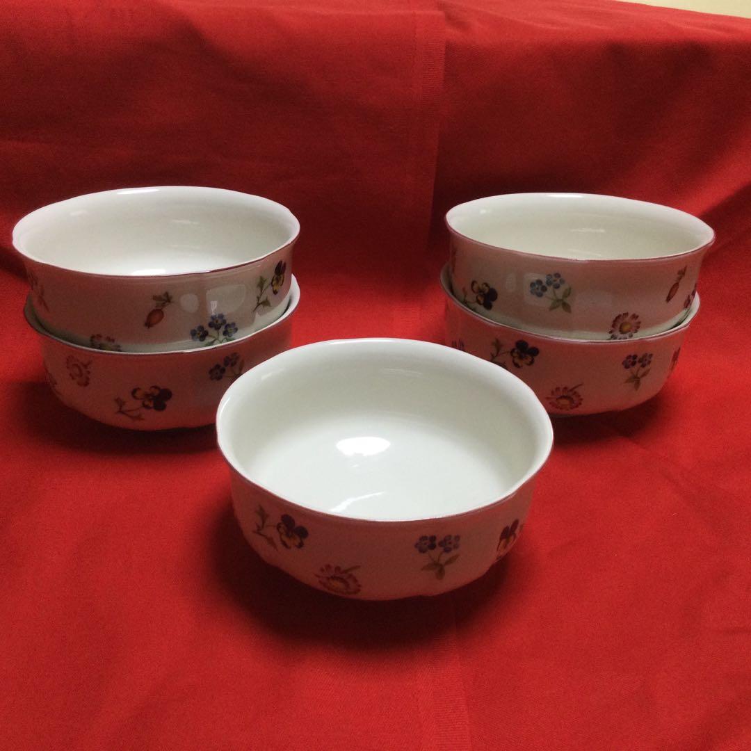 Villeroy & Boch Petite Fleur サラダ小鉢5個