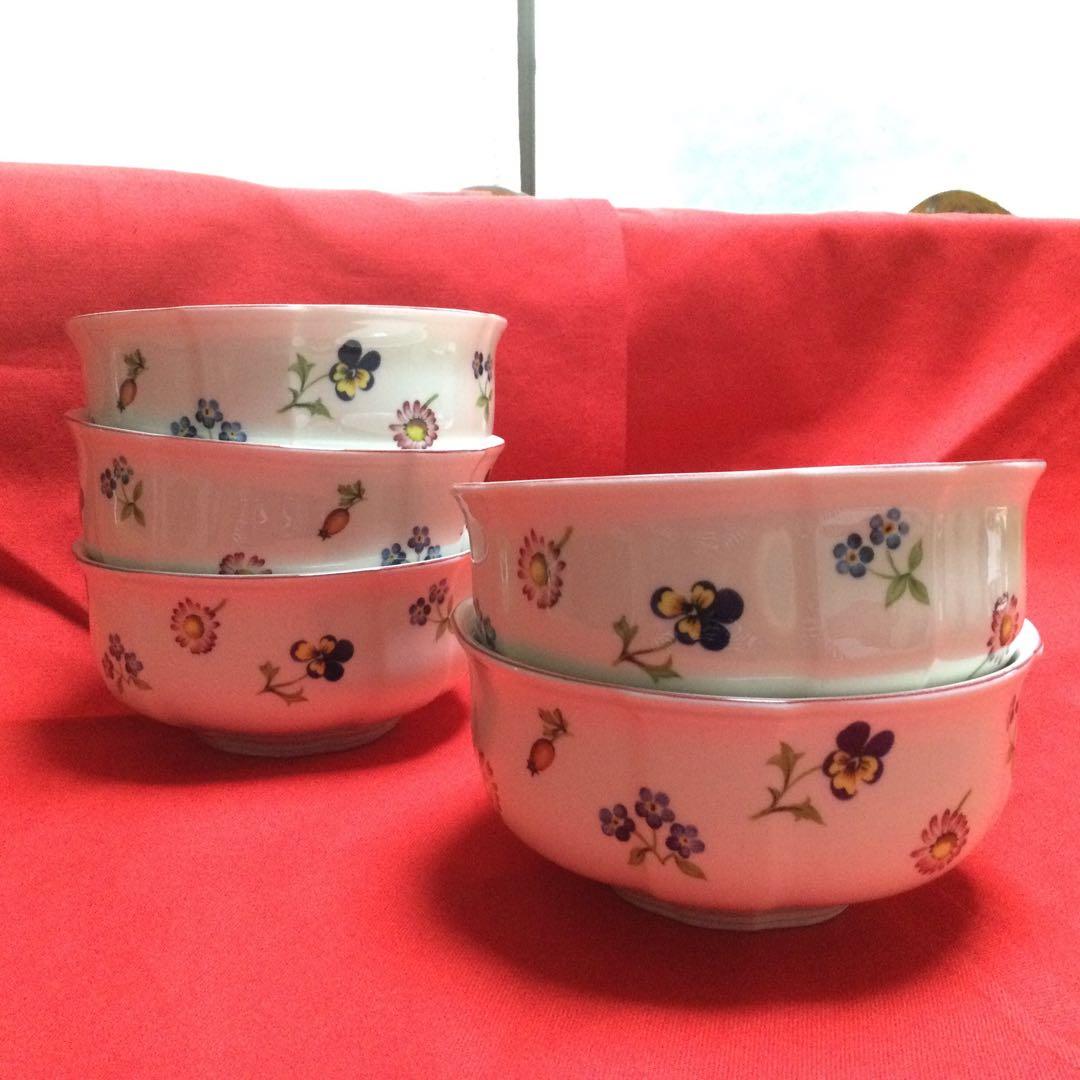 Villeroy & Boch Petite Fleur サラダ小鉢5個