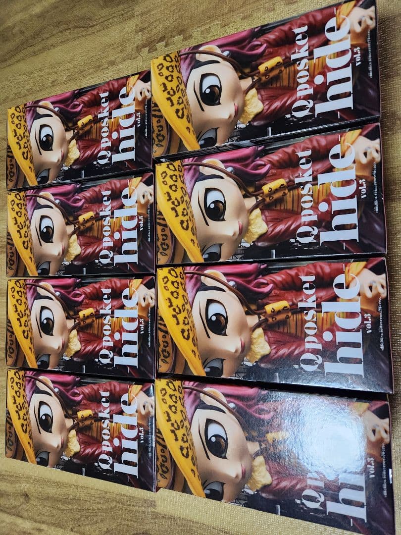 hide Qposket フィギュア　３2個まとめ　ノーマルカラー　メタリック