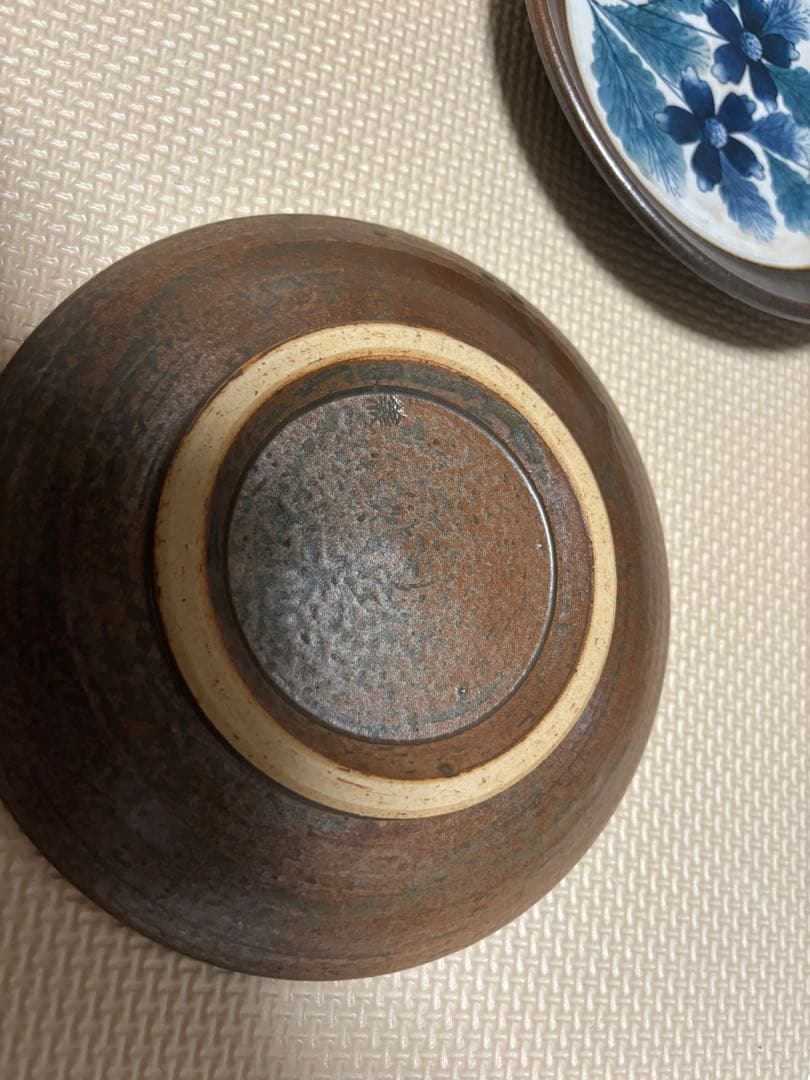 【瀬戸焼】鈴木義美 紫陽花 アンティーク 6点セット 希少 Seto