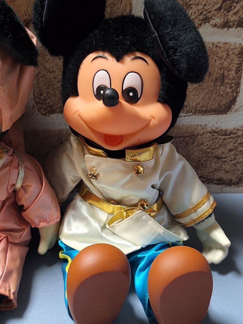 レア物！ヤングエポック社製　ディズニー　ぬいぐるみミッキーマウス&ミニーマウス
