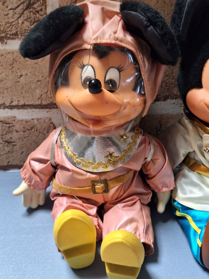 レア物！ヤングエポック社製　ディズニー　ぬいぐるみミッキーマウス&ミニーマウス