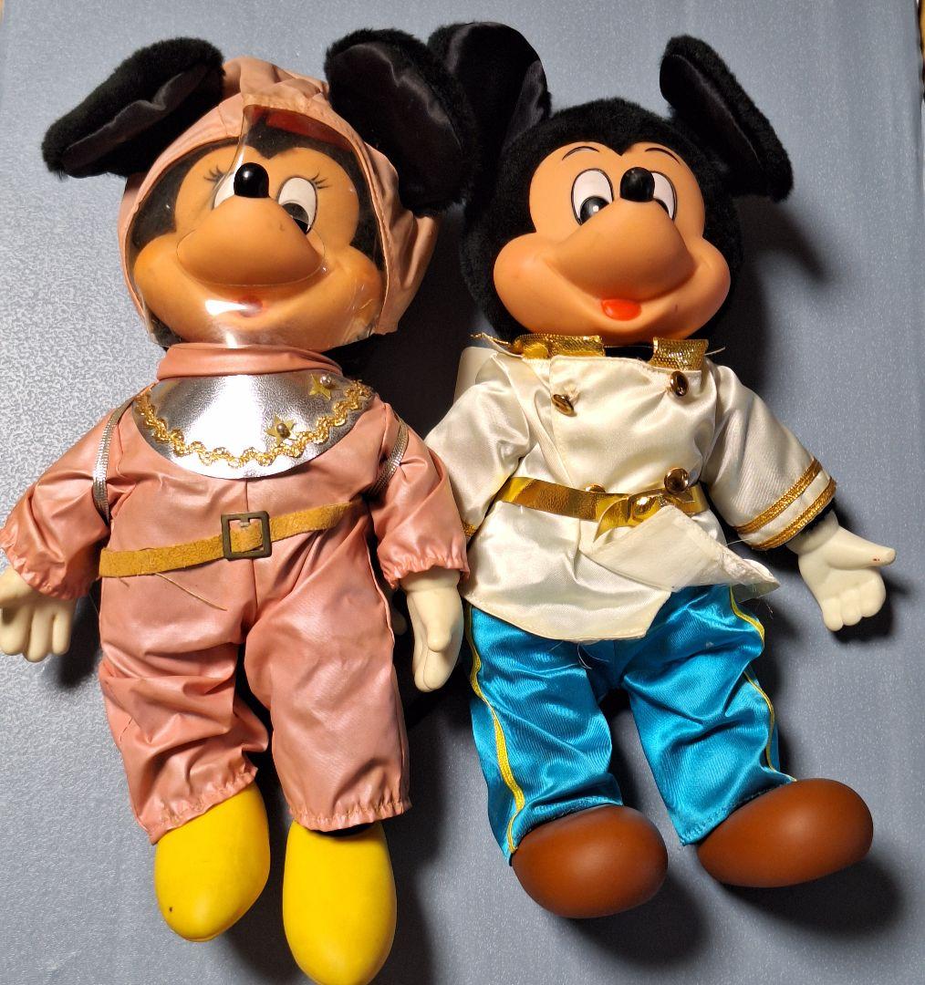 レア物！ヤングエポック社製　ディズニー　ぬいぐるみミッキーマウス&ミニーマウス