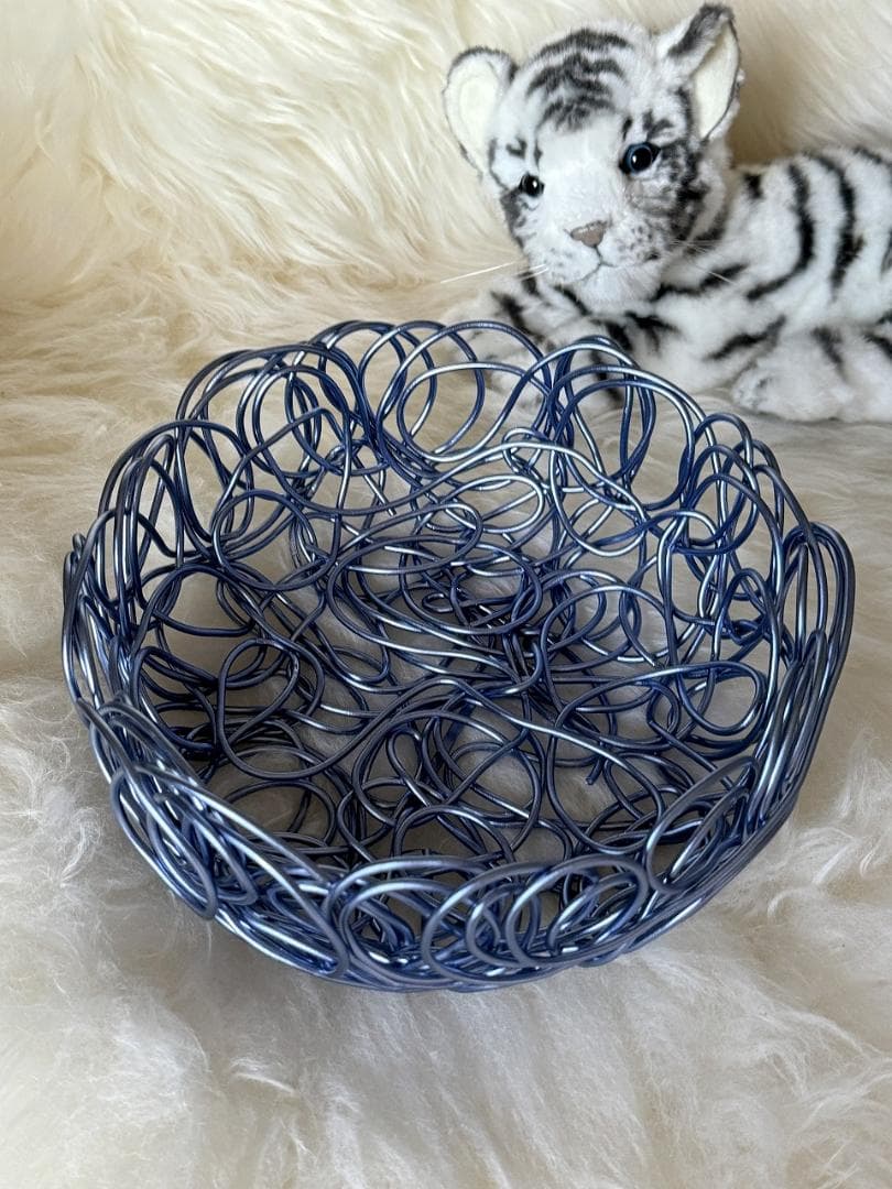 廃盤！入手困難　アレッシイ　ワイヤーかご　２点セットAlessi - イタリア製