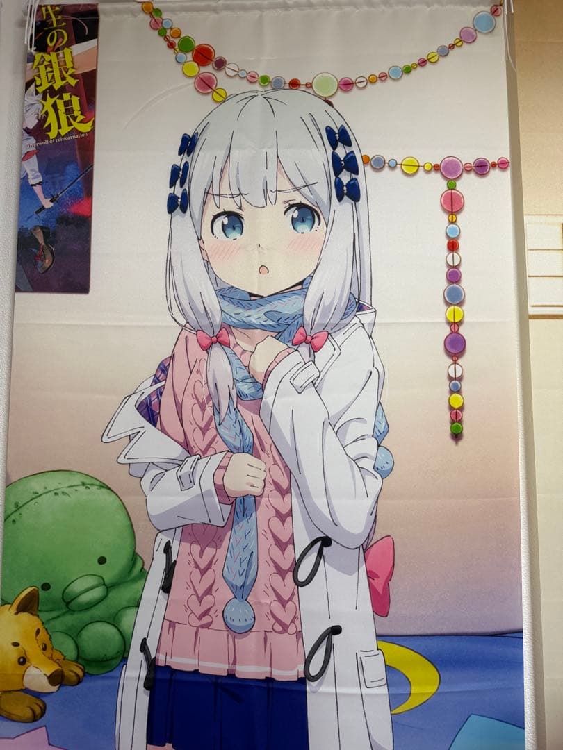 エロマンガ先生 等身大タペストリー　和泉紗霧&山田エルフ