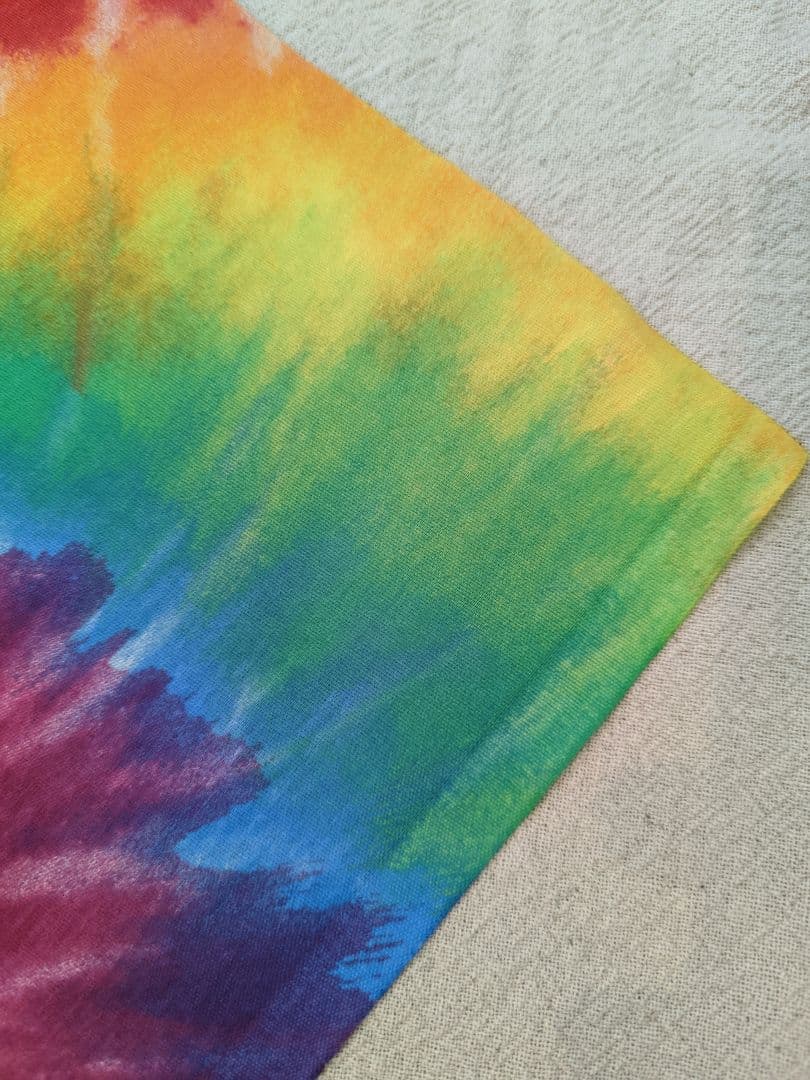 美品 レア デッドベア グレイトフルデッド タペストー  マルチカバー タイダイ