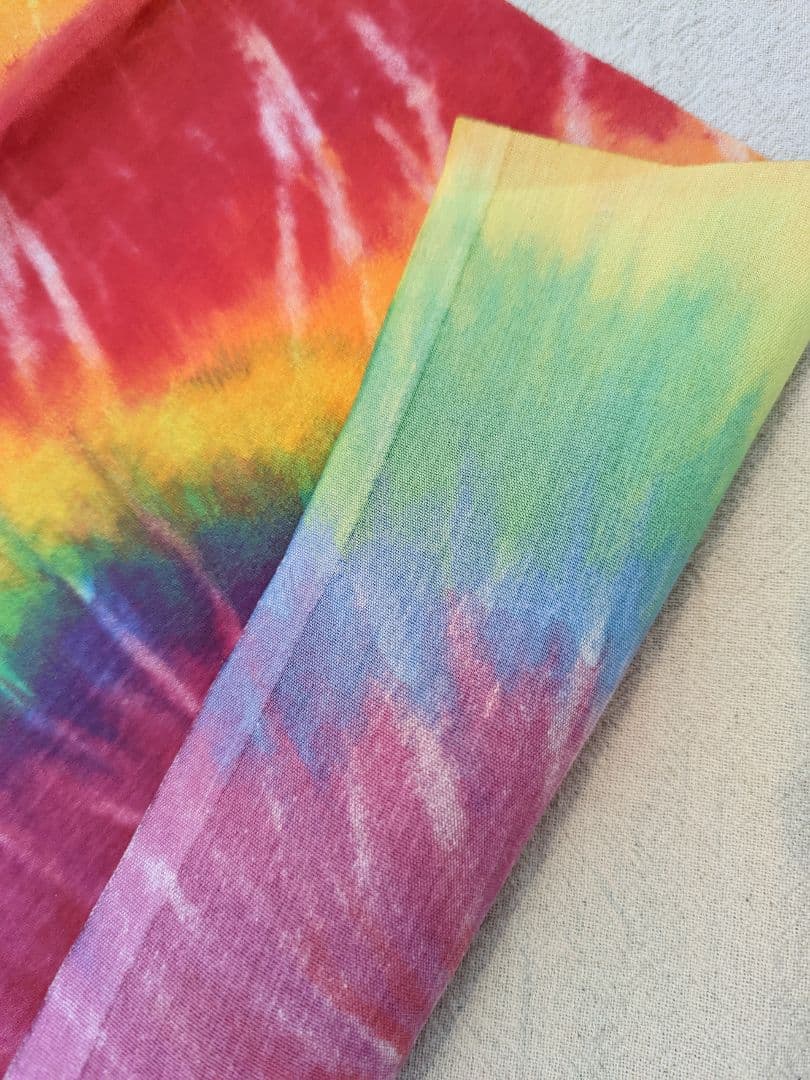 美品 レア デッドベア グレイトフルデッド タペストー  マルチカバー タイダイ