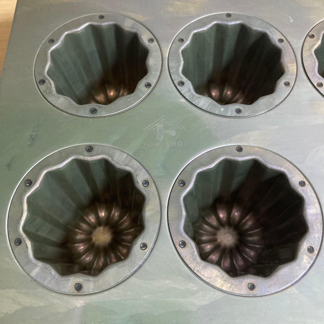 【新品未使用】　CHIYODA カヌレ型　12個型