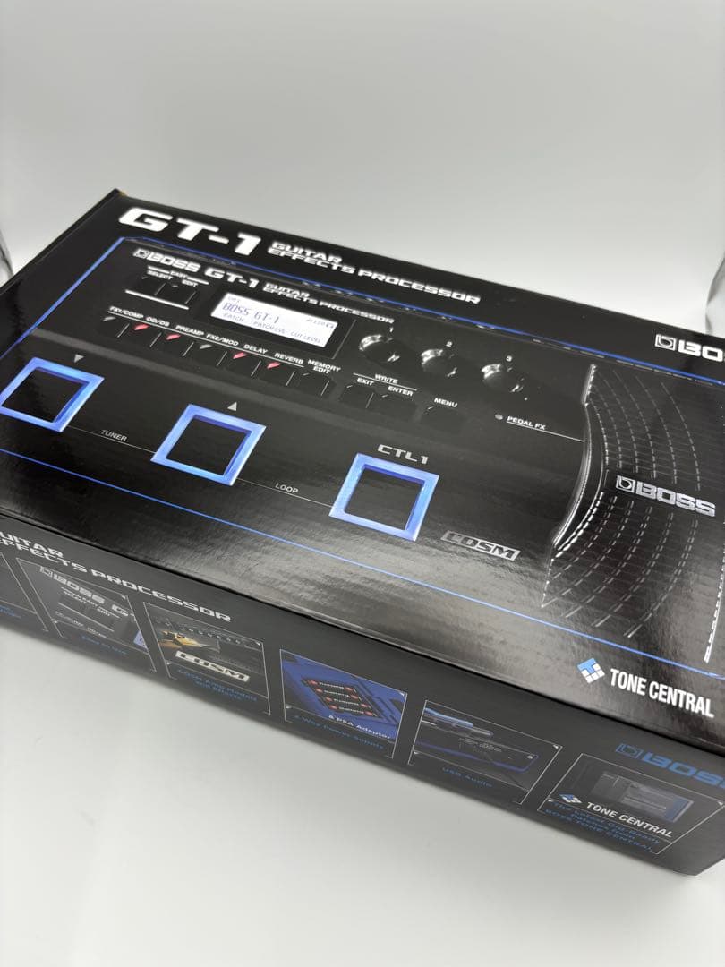 BOSS GT-1 マルチエフェクター 純正アダプター 教科書付き