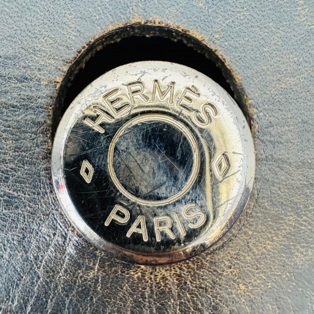 ✨HERMES✨エルメス✨ネイビー✨箱付き✨エールバッグ✨ハンドバッグ✨