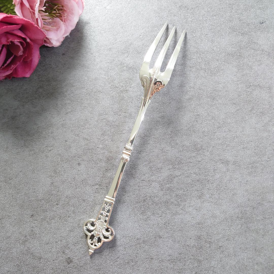 美品 カルディヤック クリストフル ルネサンス ルネッサンス デザートフォーク