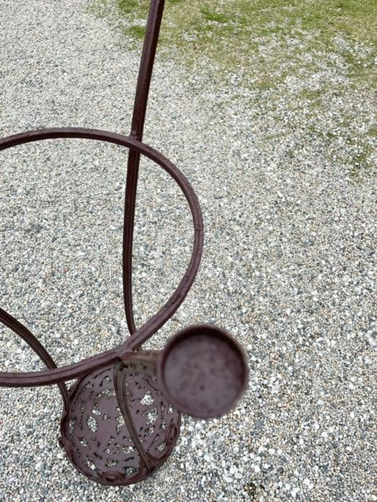 スタンド　大型　アイアン　ディスプレイ台　アンティーク　花台