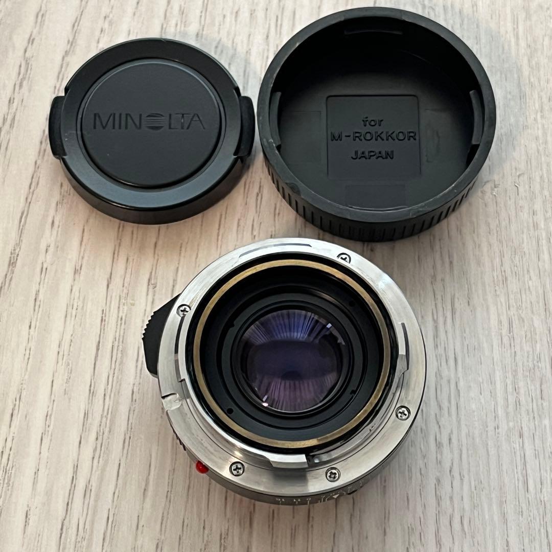 MINOLTA M-ROKKOR 40mm f2 leica ライカ