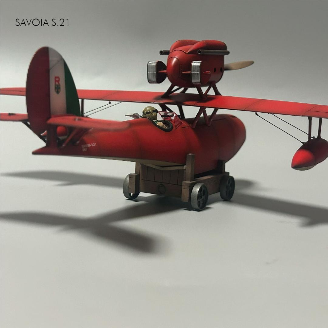 【AirJordan】サボイアS.21/S.21F　塗装済完成品