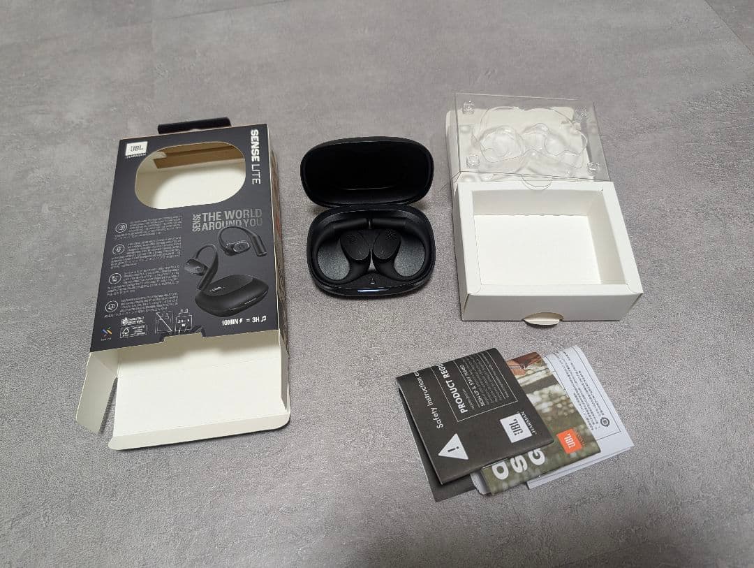 JBL SENSE LITE ワイヤレスイヤホン ブラック