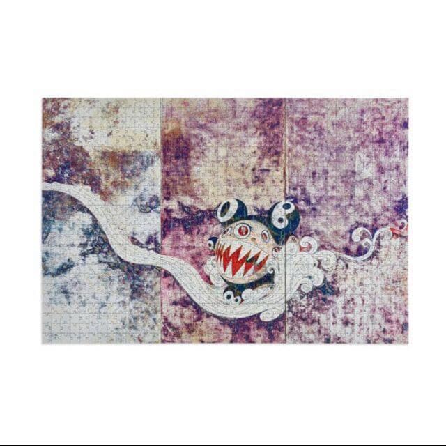 村上隆　3枚組絵画『727』高品質 1000ピース ジグソーパズル