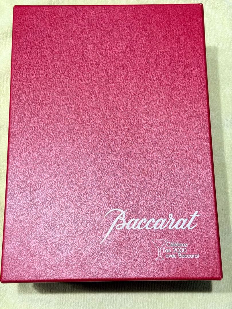 Baccarat バカラ シャンパングラス フルート ペア 2000年記念 新品