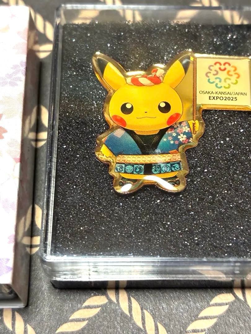 ② ☆超激レア★新品未使用★EXPO2025 ピカチュウ着物 和服風ピンバッジ