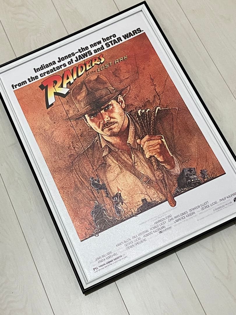 【額縁付き】 Indiana Jones（インディジョーンズ） A2ポスター