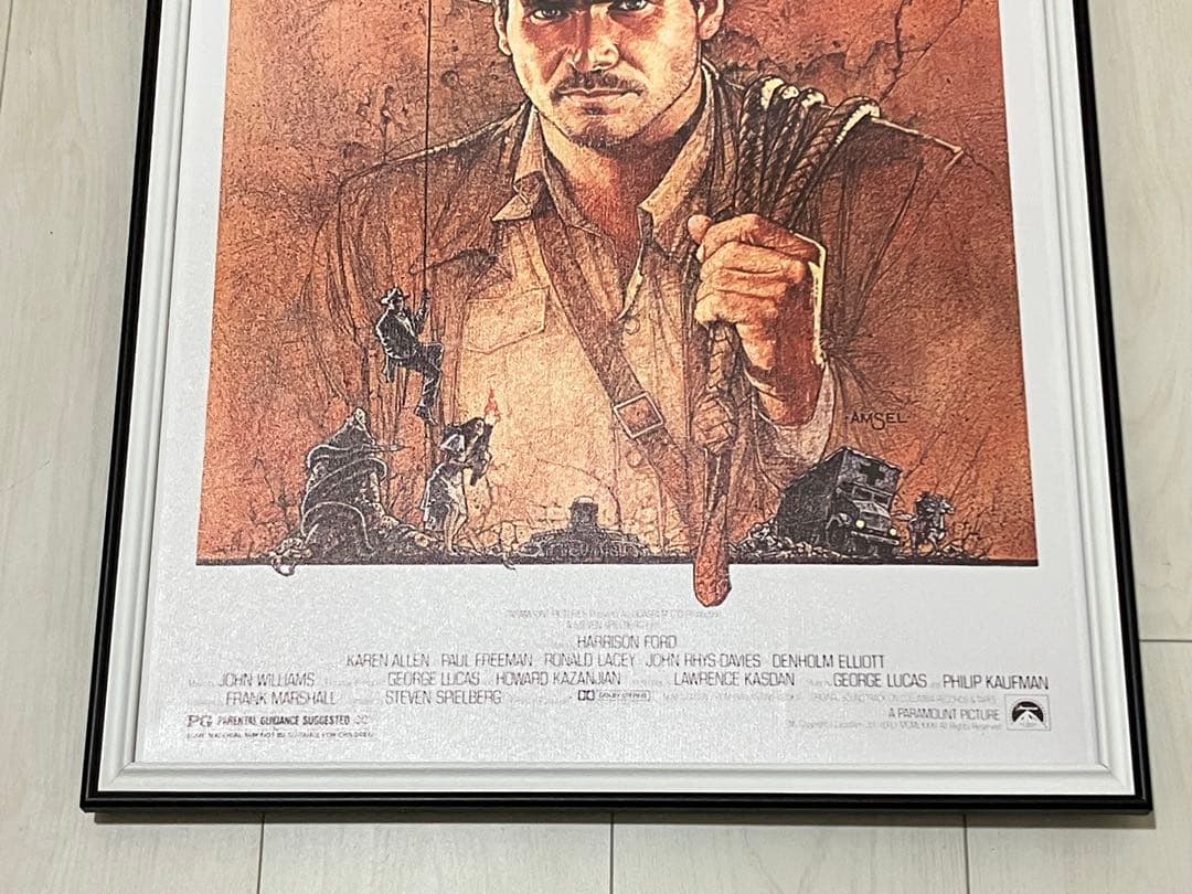 【額縁付き】 Indiana Jones（インディジョーンズ） A2ポスター