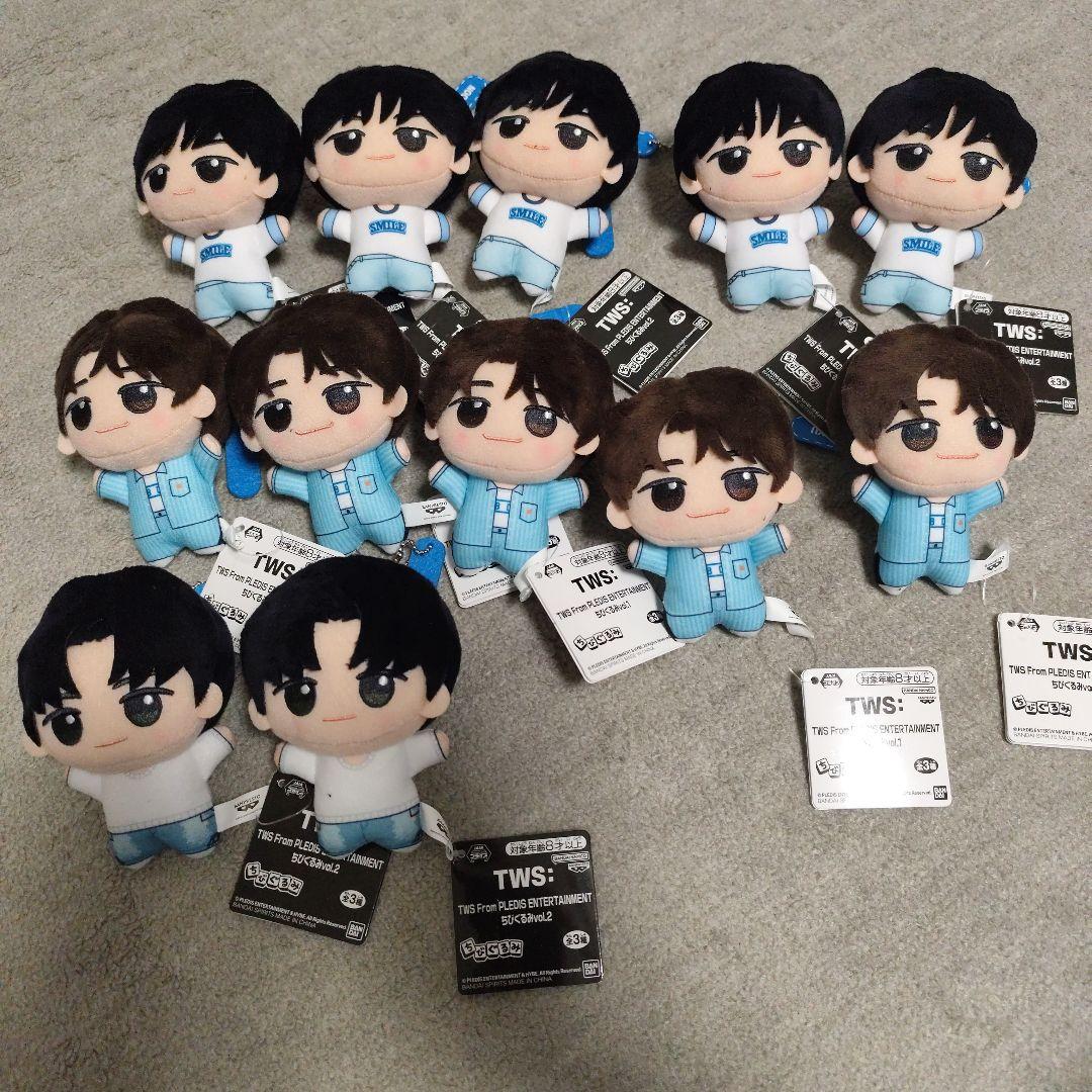 TWS トゥアス ちびぐるみ vol.1 2 ぬいぐるみ　マスコット　12点