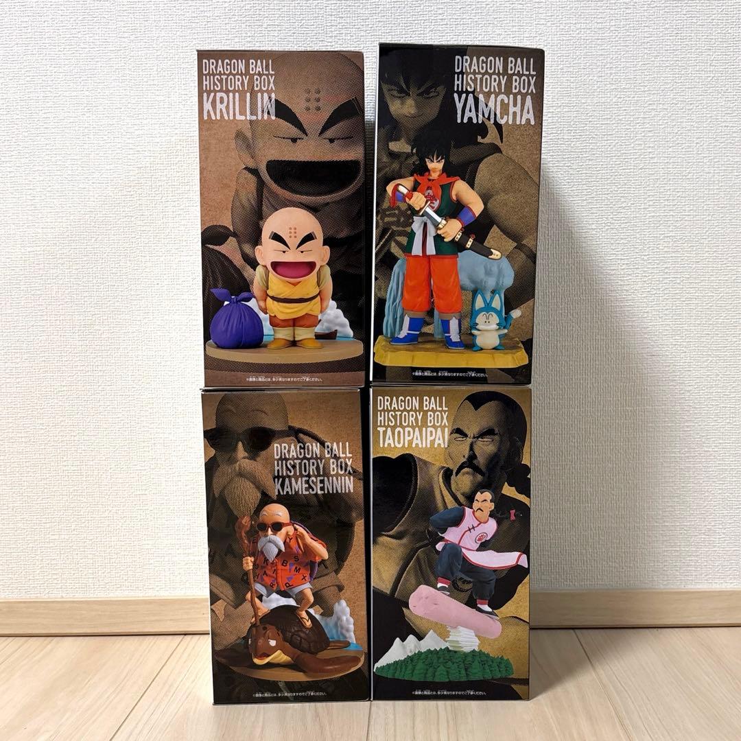 新品未開封 ドラゴンボール History Box 4体セット