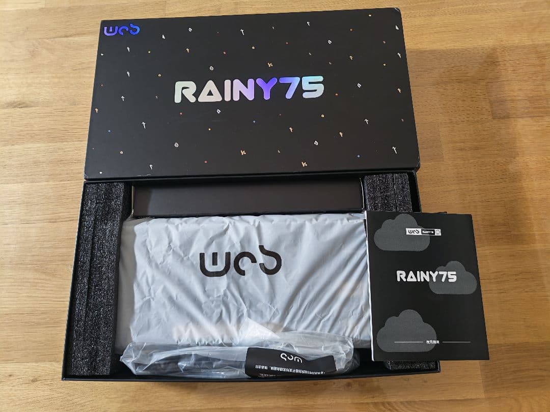 【値下げ】WOBKEY RAINY75 Color キーボード Black