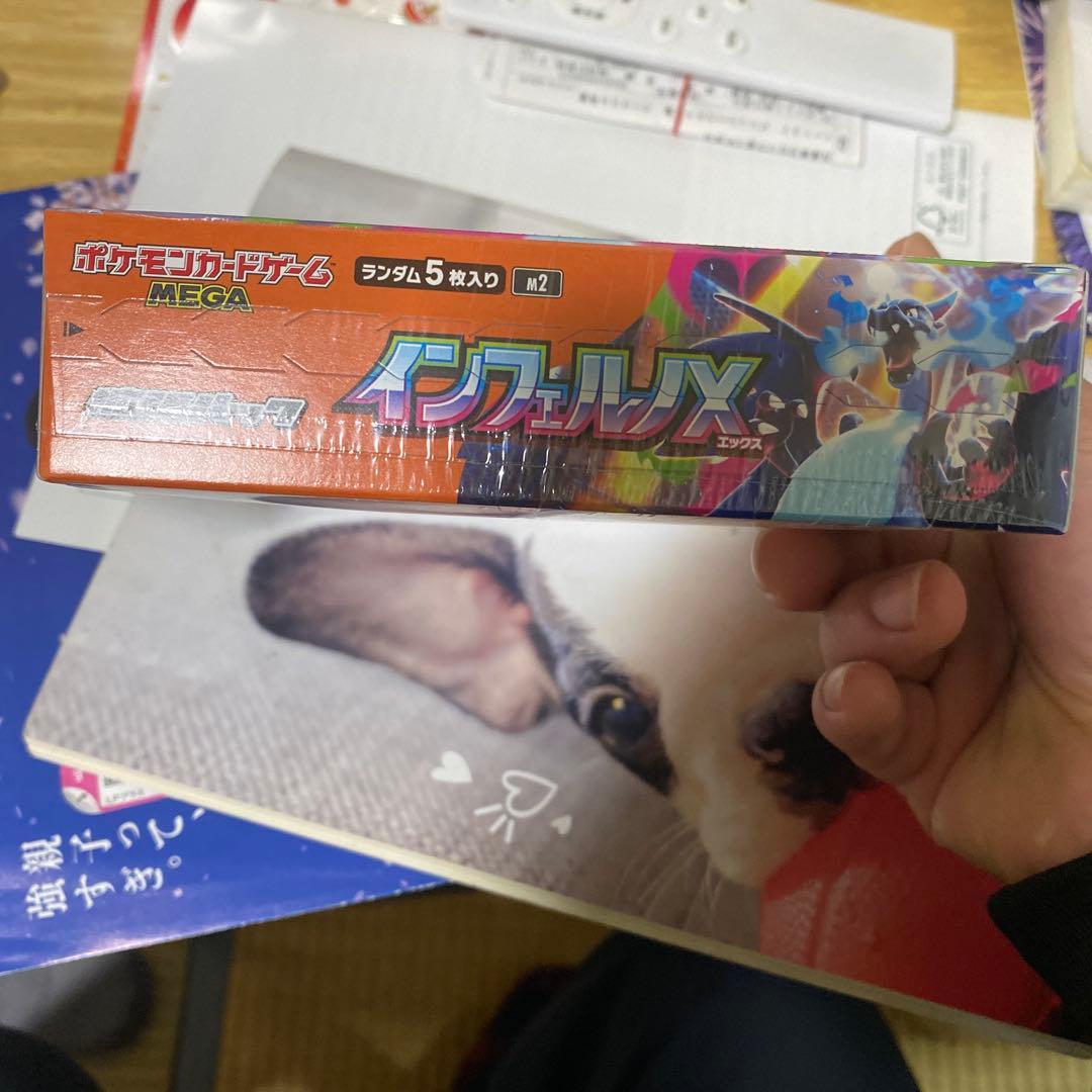未開封　ポケモンカードゲーム インフェルノX BOX シュリンク付き