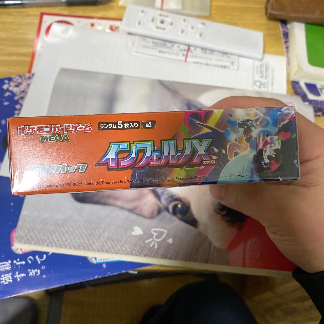 未開封　ポケモンカードゲーム インフェルノX BOX シュリンク付き