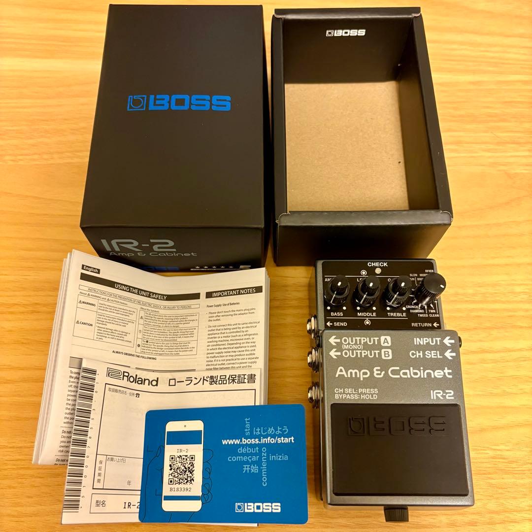 ■新品同様！【 IR-2 Amp & Cabinet／BOSS 】