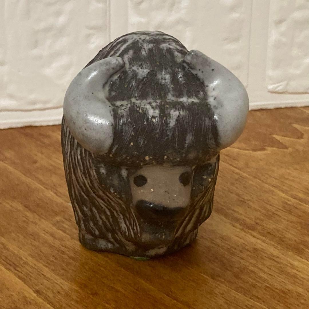 Upsala Ekeby Goran Andersson Bison 置物