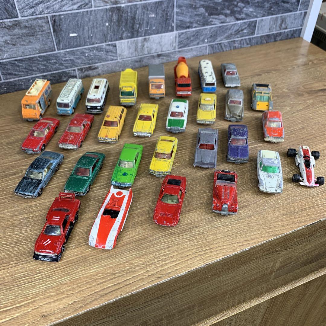 1970年代　当時品　廃盤希少品　トミカミニカー　29台　まとめ売り