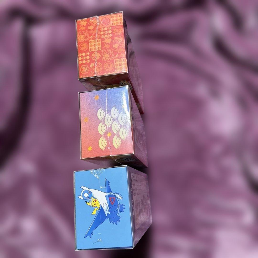 ポケモンセンター　スペシャルBOX　3種　全シュリンク付き　納品書付