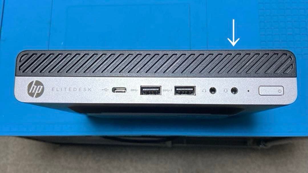 miniPC hp EliteDesk 800 G3 第7世代 i3 Win11