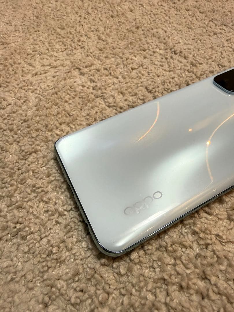 OPPO Reno5 A 5G 本体 + 透明ケース + 強化ガラスフィルム付！