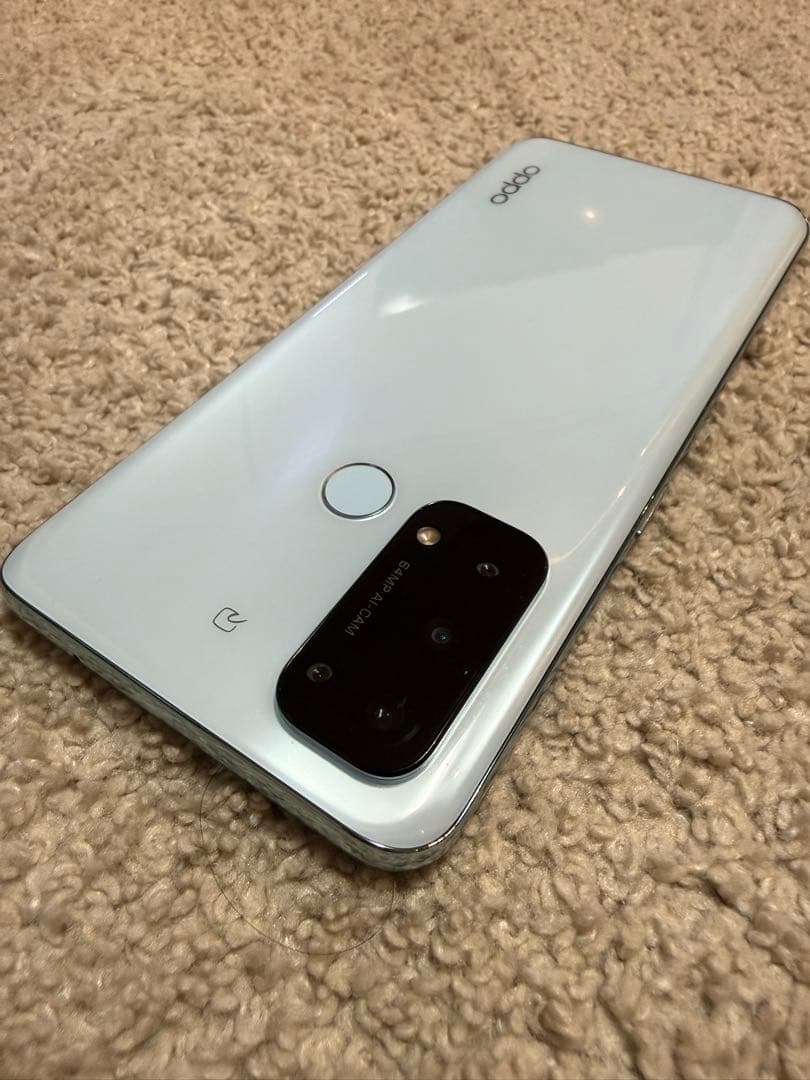 OPPO Reno5 A 5G 本体 + 透明ケース + 強化ガラスフィルム付！