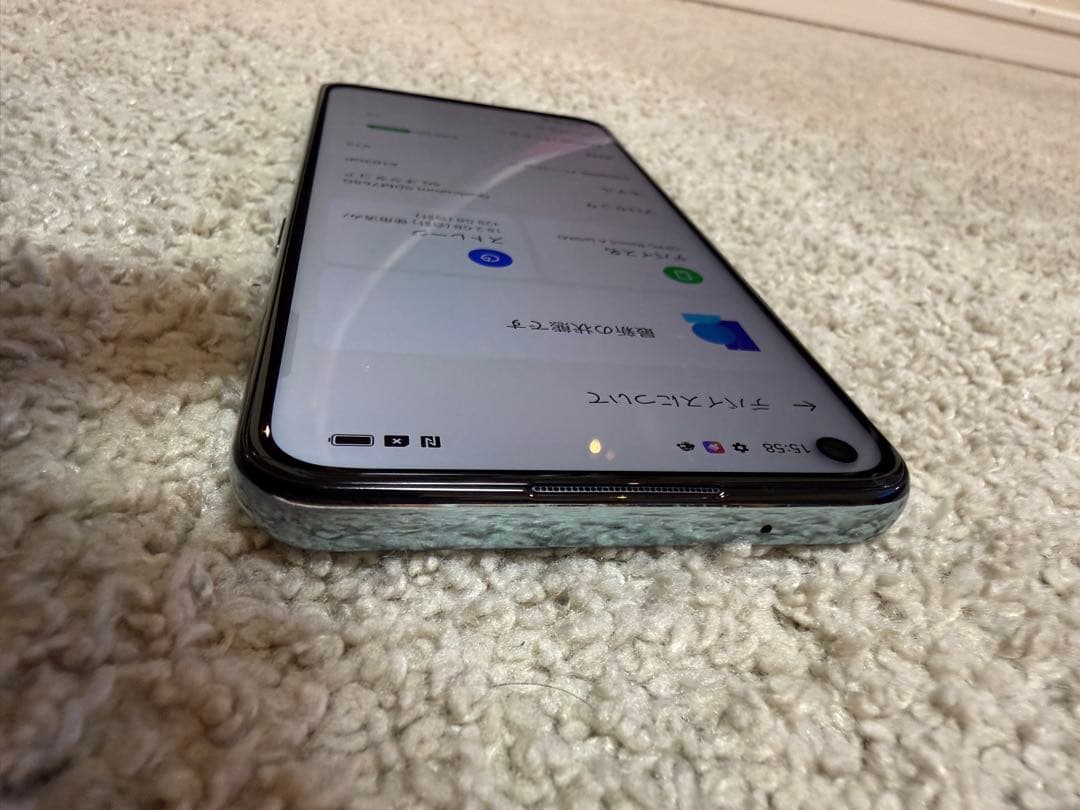 OPPO Reno5 A 5G 本体 + 透明ケース + 強化ガラスフィルム付！