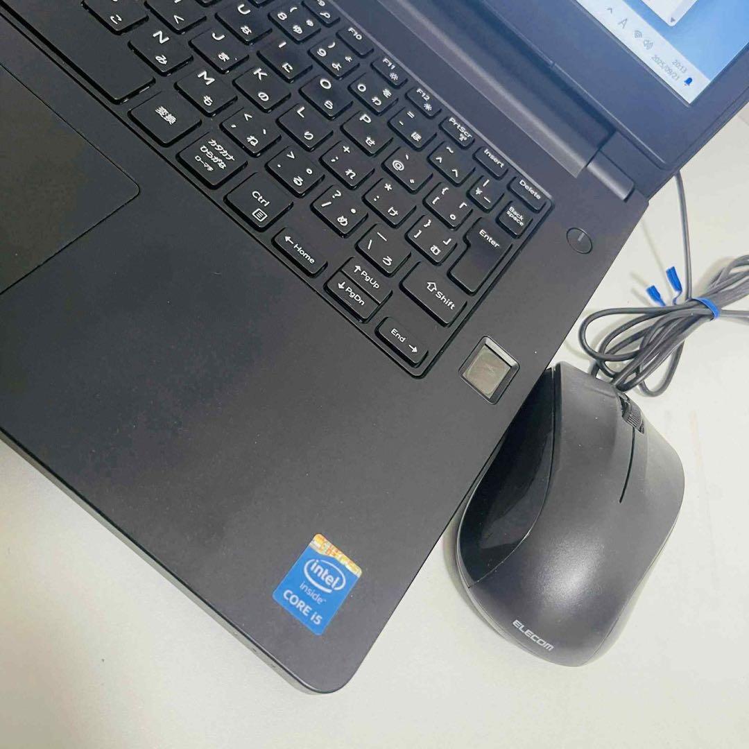 T401 Dellノートパソコンi5メモリ8G高速Windows11オフィス付き