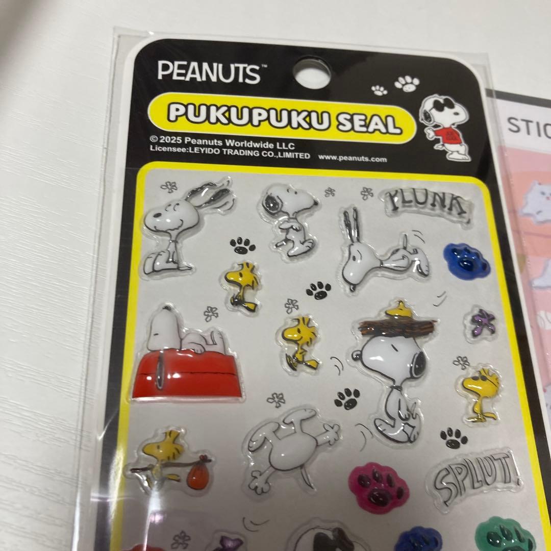 正規品　ぷくぷくシールセット かわいいキャラクターまとめ売り
