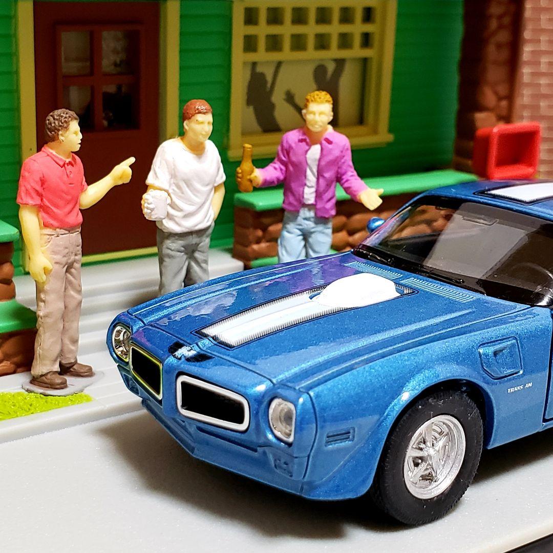 1/43　トランザム3台セット！ジオラマケースディスプレイセット　美品