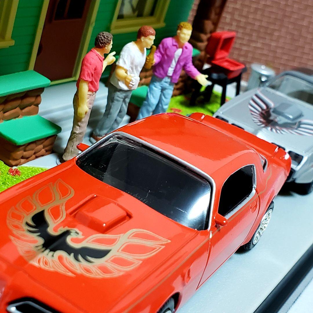 1/43　トランザム3台セット！ジオラマケースディスプレイセット　美品