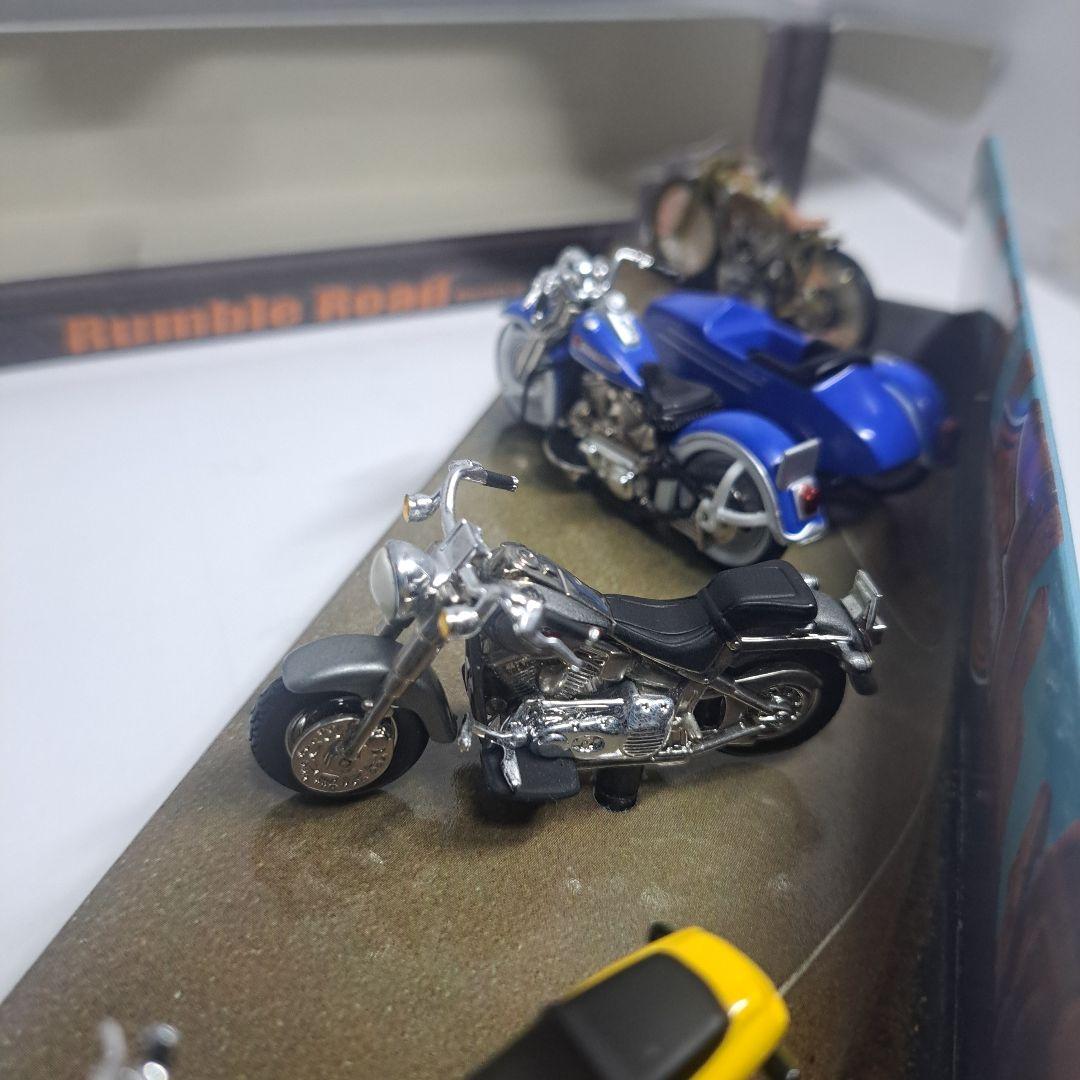 ホットウィール ハーレーダビットソン 4個セット コレクティブル 開封済