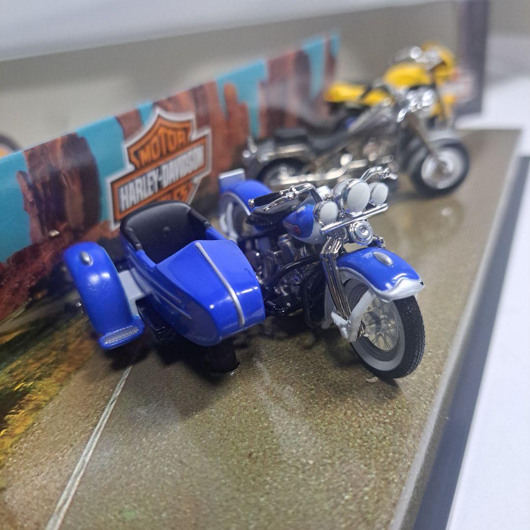 ホットウィール ハーレーダビットソン 4個セット コレクティブル 開封済