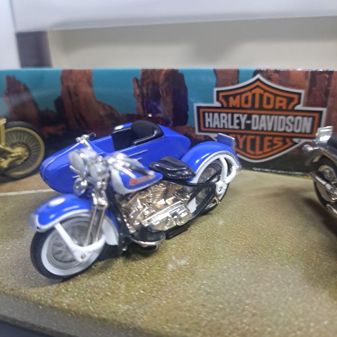 ホットウィール ハーレーダビットソン 4個セット コレクティブル 開封済