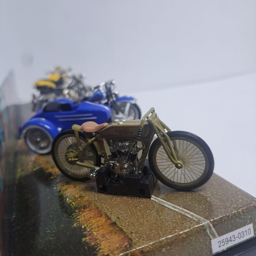 ホットウィール ハーレーダビットソン 4個セット コレクティブル 開封済