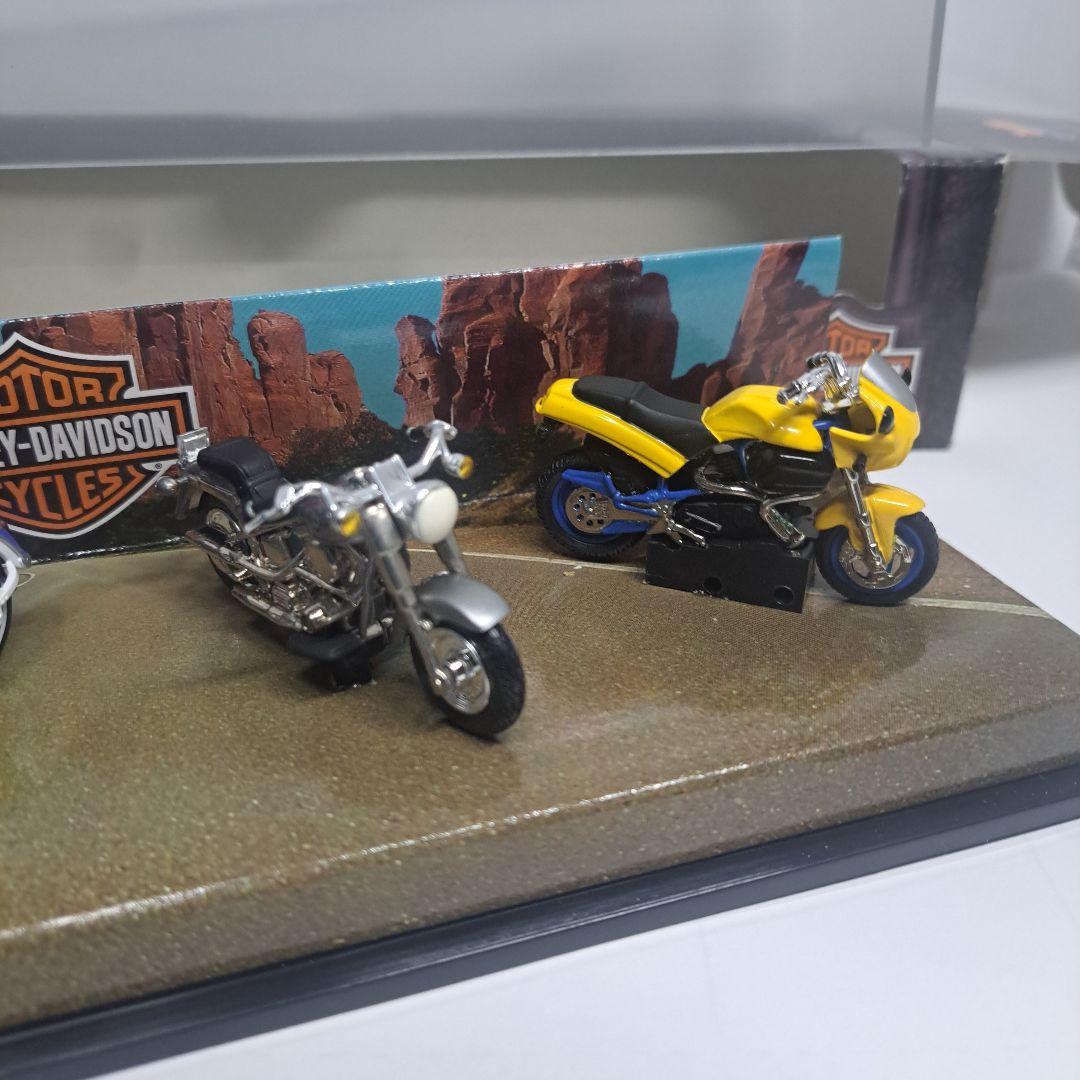 ホットウィール ハーレーダビットソン 4個セット コレクティブル 開封済