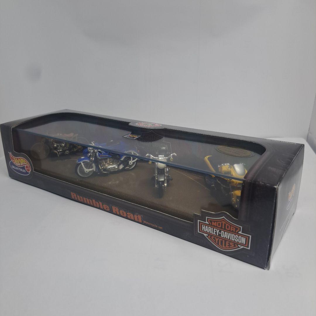 ホットウィール ハーレーダビットソン 4個セット コレクティブル 開封済