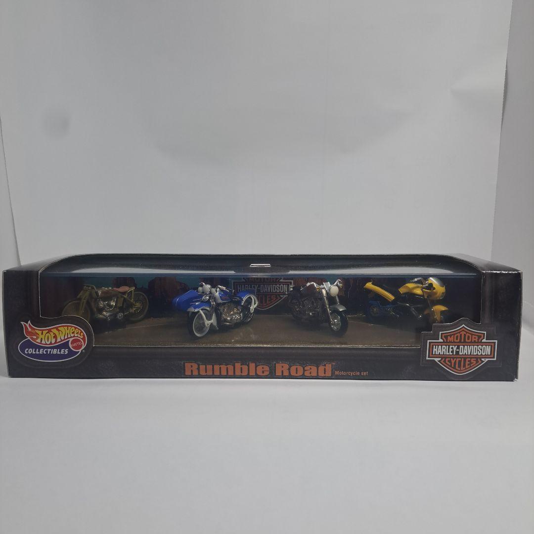 ホットウィール ハーレーダビットソン 4個セット コレクティブル 開封済