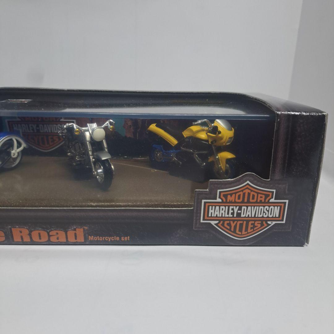 ホットウィール ハーレーダビットソン 4個セット コレクティブル 開封済