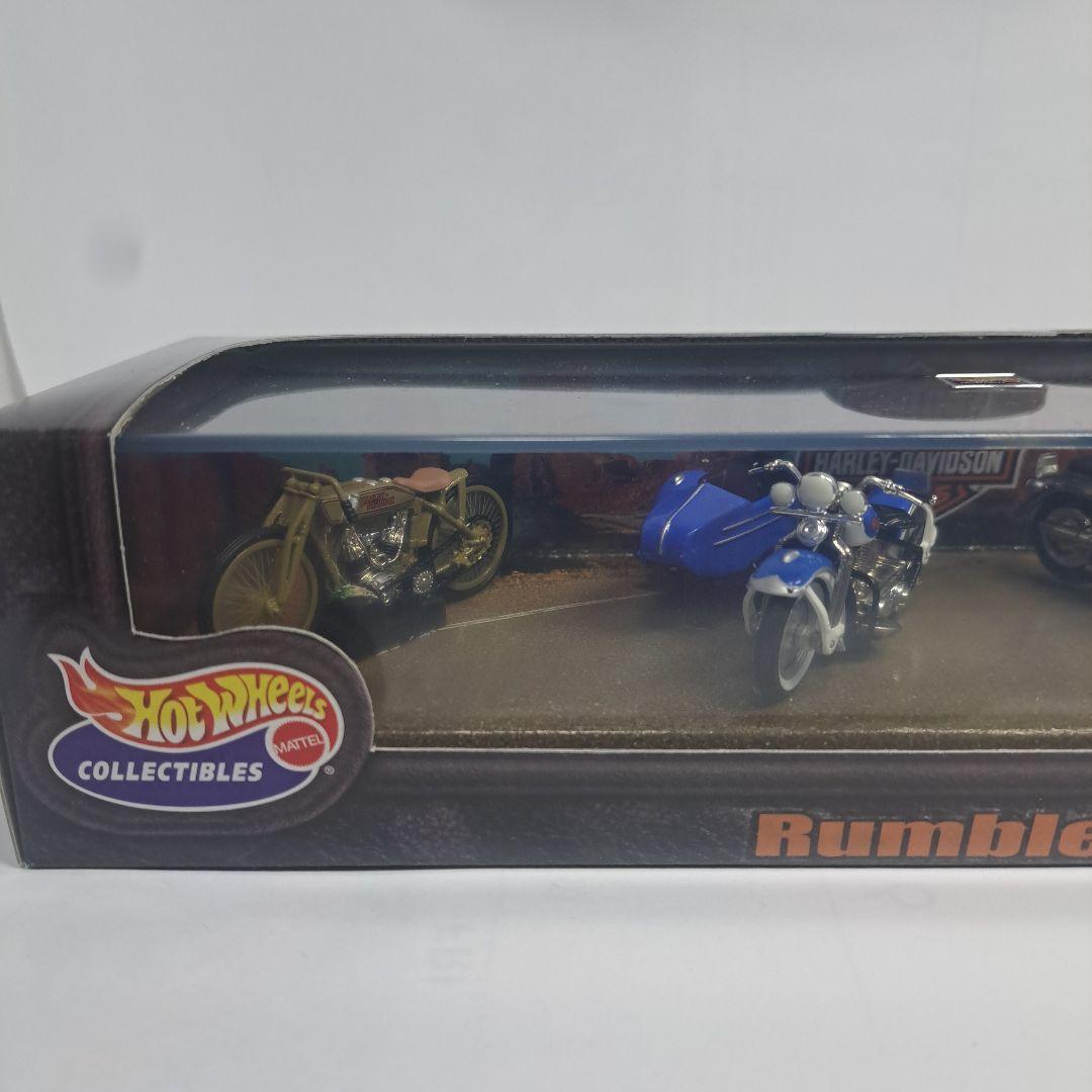 ホットウィール ハーレーダビットソン 4個セット コレクティブル 開封済